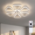 BRILAGI - ściemnialny wentylator sufitowy LED/38W/230V 3000-6500K śr. 76 cm biały + pilot zdalnego sterowania