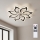Brilagi - ściemnialny wentylator sufitowy LED/44W/230V 3000-6500K śr. 90 cm czarny + pilot zdalnego sterowania