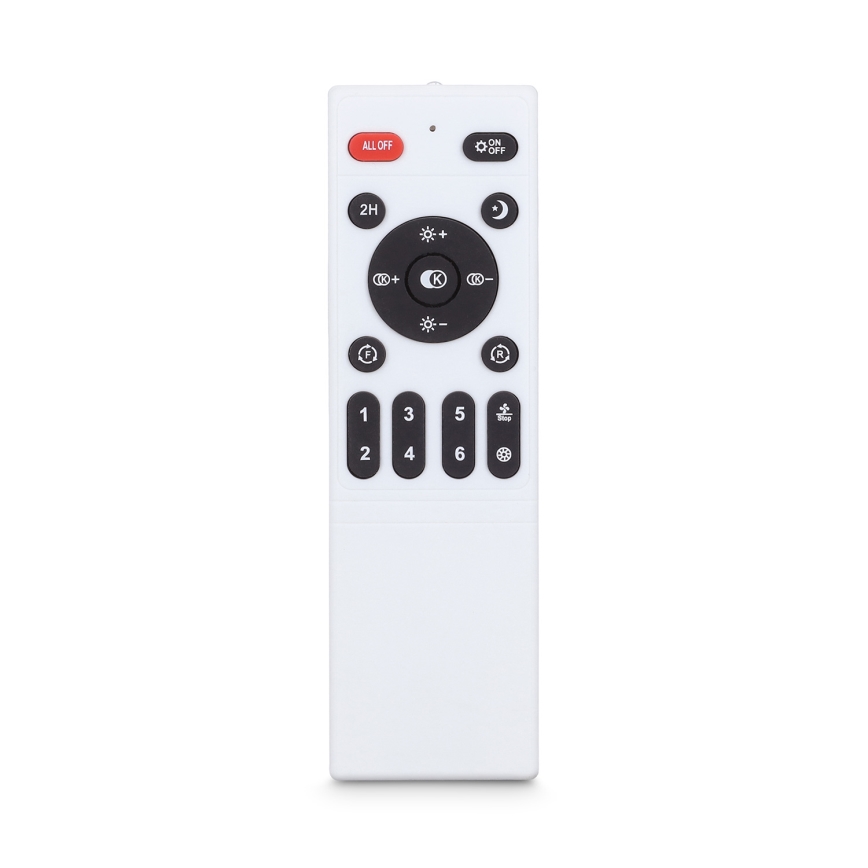 Brilagi - ściemnialny wentylator sufitowy LED/70W/230V Ø 76 cm biały + pilot
