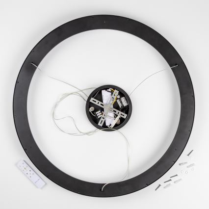 Brilagi - ściemnialna lampa wisząca LED na lince FALCON II LED/108W/230V 3000-6500K śr. 80 cm czarna + pilot zdalnego sterowania