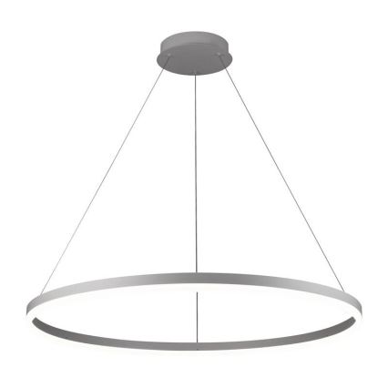 Brilagi - Ściemnialny żyrandol LED na lince CIRCLE LED/55W/230V 3000-6500K średnica 80 cm biały + pilot zdalnego sterowania