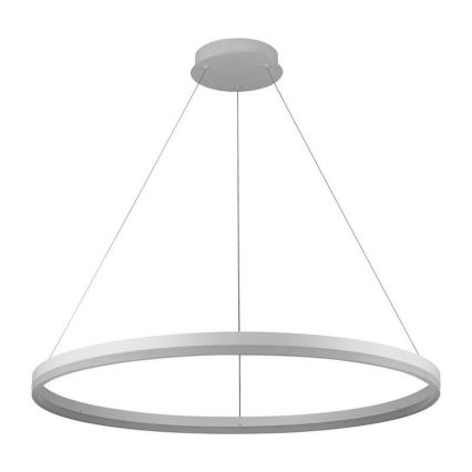 Brilagi - Ściemnialny żyrandol LED na lince CIRCLE LED/55W/230V 3000-6500K średnica 80 cm biały + pilot zdalnego sterowania