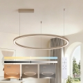 Brilagi - ściemnialny żyrandol LED na lince PORTOFINO LED/60W/230V 3000-6000K Ø 80 cm beżowy + pilot zdalnego sterowania