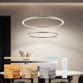 Brilagi - ściemnialny żyrandol LED na lince PORTOFINO LED/98W/230V 3000-6000K Ø 80 cm beżowy + zdalne sterowanie (pilot)