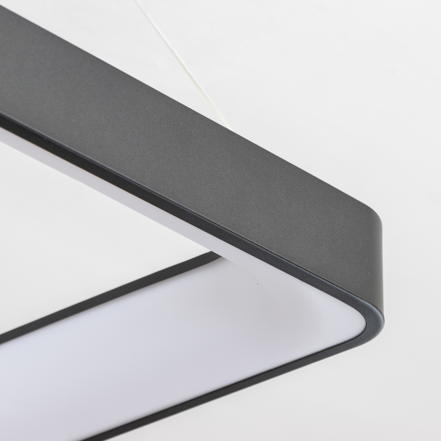 Brilagi - ściemnialny żyrandol LED na linkach FALCON II LED/125W/230V 3000-6500K 60x60 cm czarny + pilot zdalnego sterowania