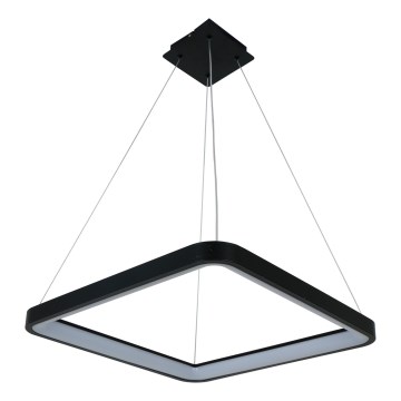 Brilagi - ściemnialny żyrandol LED na linkach FALCON SLIM LED/50W/230V 3000-6500K 50x50 cm czarny + pilot zdalnego sterowania