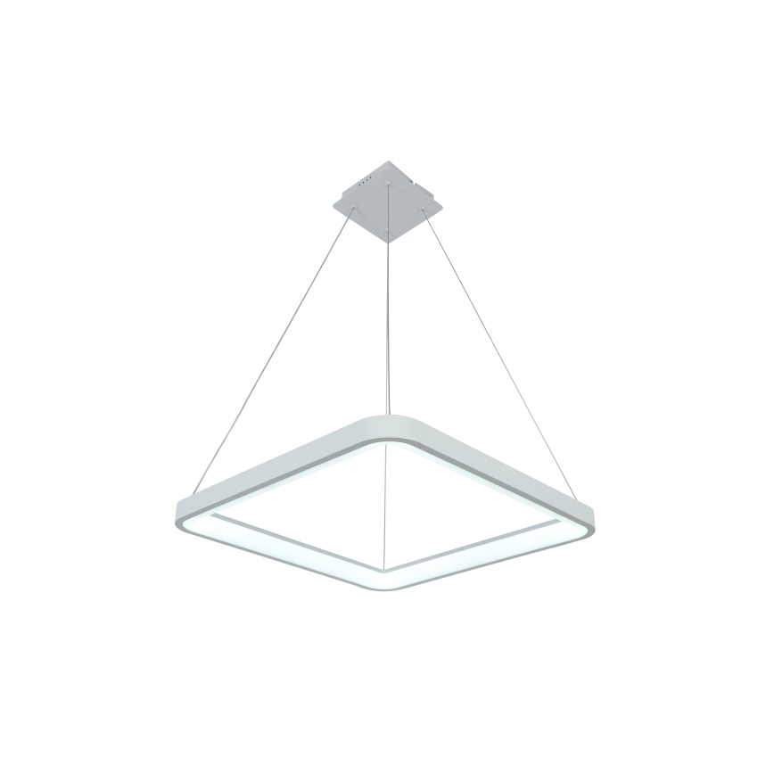 Brilagi - LED ściemnialna lampa wisząca na lince FALCON SLIM LED/50W/230V 3000-6500K 50x50 cm biała + pilot zdalnego sterowania