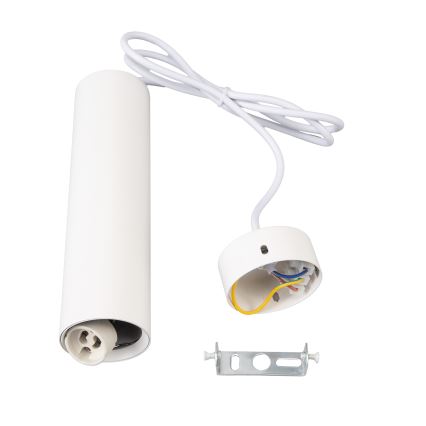Brilagi - LED RGBW ściemnialna lampa wisząca na lince SELE 1xGU10/4,8W/230V 3000K biała + zdalne sterowanie