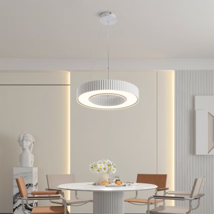 Brilagi - LUMIX żyrandol LED ściemnialny na przewodzie LED/48W/230V 3000–6000K biały Ø 50 cm + pilot zdalnego sterowania