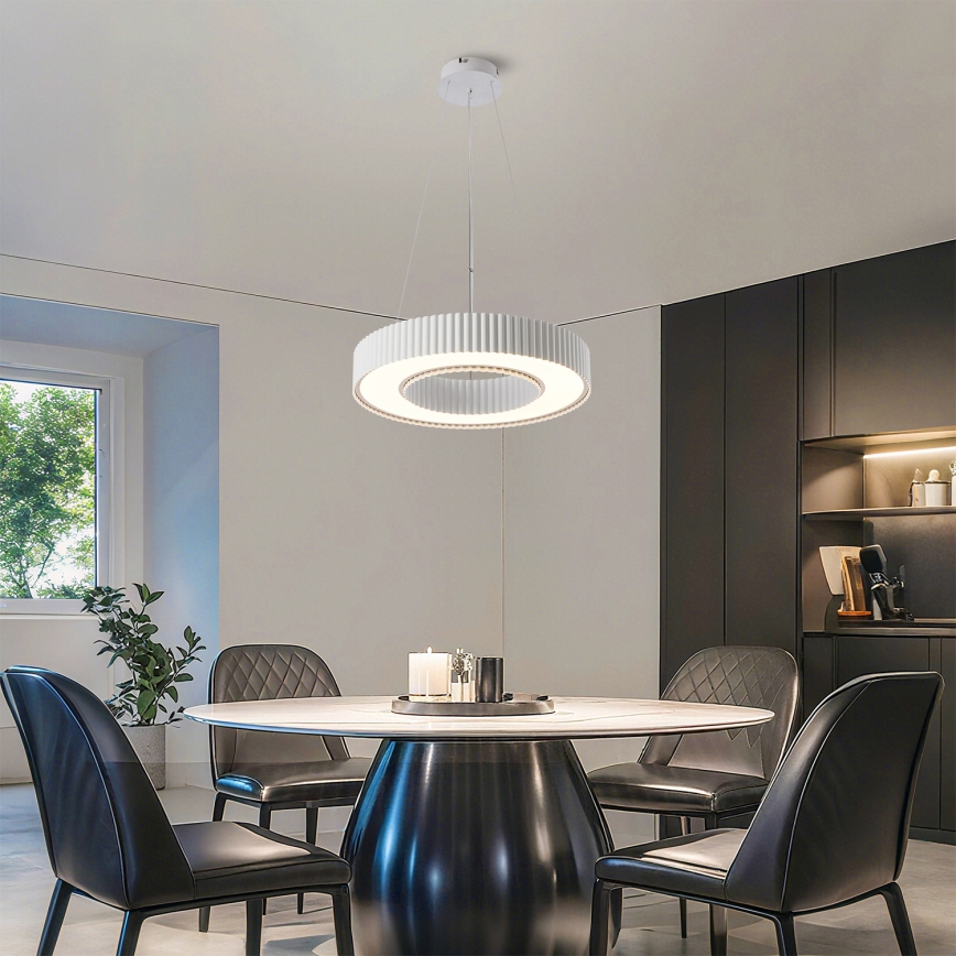 Brilagi - LUMIX żyrandol LED ściemnialny na przewodzie LED/48W/230V 3000–6000K biały Ø 50 cm + pilot zdalnego sterowania