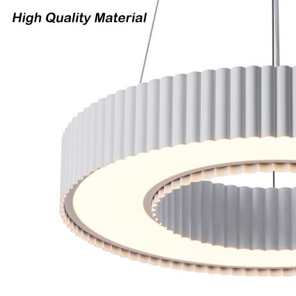 Brilagi - LUMIX żyrandol LED ściemnialny na przewodzie LED/48W/230V 3000–6000K biały Ø 50 cm + pilot zdalnego sterowania