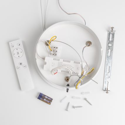 Brilagi - LED ściemnialny żyrandol na lince FALCON LED/80W/230V 3000-6500K śr. 60 cm biały + pilot zdalnego sterowania