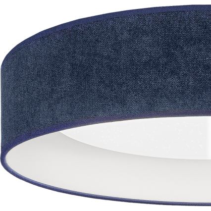 Brilagi - ściemnialny plafon LED VELVET SMARTIX STARS LED/36W/230V 3000-6000K śr. 55 cm niebieski Wi-Fi Tuya Beacon + pilot zdalnego sterowania