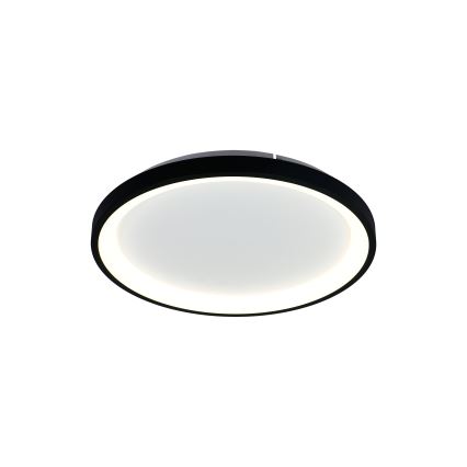 Brilagi - ściemnialna oprawa sufitowa LED FALCON SLIM LED/42W/230V 3000-6500K śr. 50 cm czarna + zdalne sterowanie