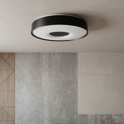 Brilagi - ściemnialna oprawa sufitowa LED JAMIS LED/48W/230V 3000-6500K śr. 39 cm czarna + pilot zdalnego sterowania