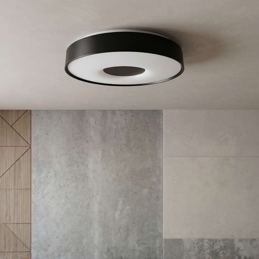 Brilagi - ściemnialna oprawa sufitowa LED JAMIS LED/48W/230V 3000-6500K śr. 39 cm czarna + pilot zdalnego sterowania