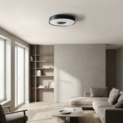 Brilagi - ściemnialna oprawa sufitowa LED JAMIS LED/48W/230V 3000-6500K śr. 39 cm czarna + pilot zdalnego sterowania