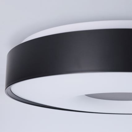 Brilagi - ściemnialna oprawa sufitowa LED JAMIS LED/48W/230V 3000-6500K śr. 39 cm czarna + pilot zdalnego sterowania