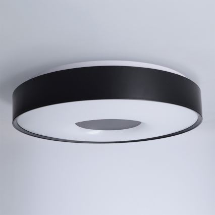 Brilagi - ściemnialna oprawa sufitowa LED JAMIS LED/48W/230V 3000-6500K śr. 39 cm czarna + pilot zdalnego sterowania