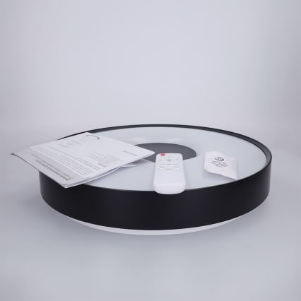 Brilagi - ściemnialna oprawa sufitowa LED JAMIS LED/48W/230V 3000-6500K śr. 39 cm czarna + pilot zdalnego sterowania