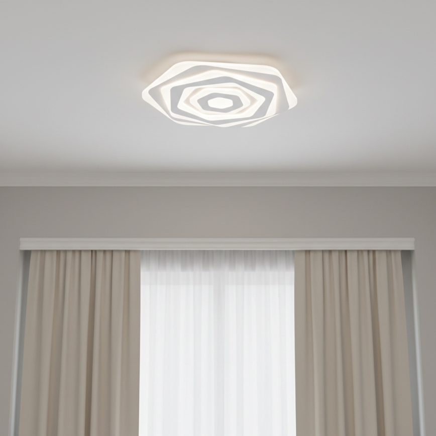 Brilagi - Lampa sufitowa LED z możliwością ściemniania MODERN LED/85W/230V 3000-6000K średnica 53 cm + zdalne sterowanie