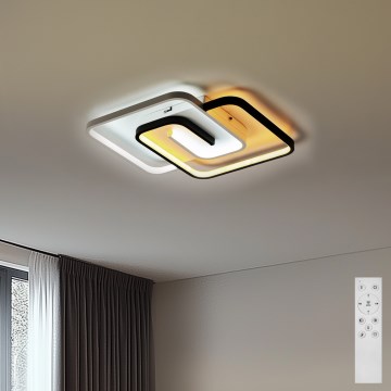 Brilagi - Ściemniana oprawa sufitowa LED VELO LED/64W/230V 38x38 cm 3000-6500K + zdalne sterowanie