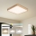 Brilagi - Ściemniwalna lampa sufitowa WOODLINE SQUARE LED/80W/230V 3000-6000K dąb 60x60 cm + pilot zdalnego sterowania