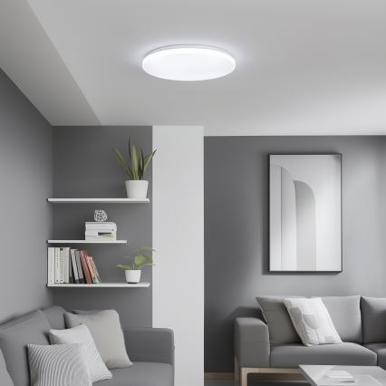 Brilagi - ściemnialny plafon sufitowy SMART LED/24W/230V Ø 38 cm 2700–6500 K Wi‑Fi Tuya + pilot zdalnego sterowania