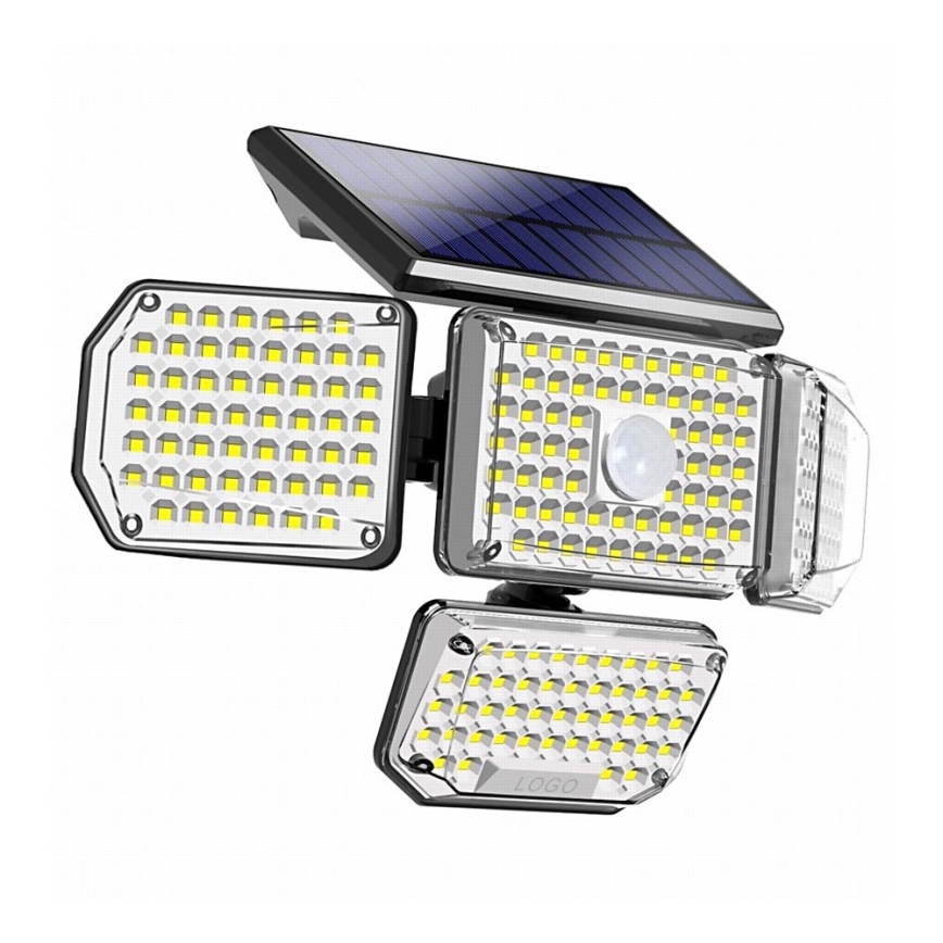 Brilagi - Solarna lampa ścienna LED z czujnikiem WALLIE LED/5W/5,5V IP65