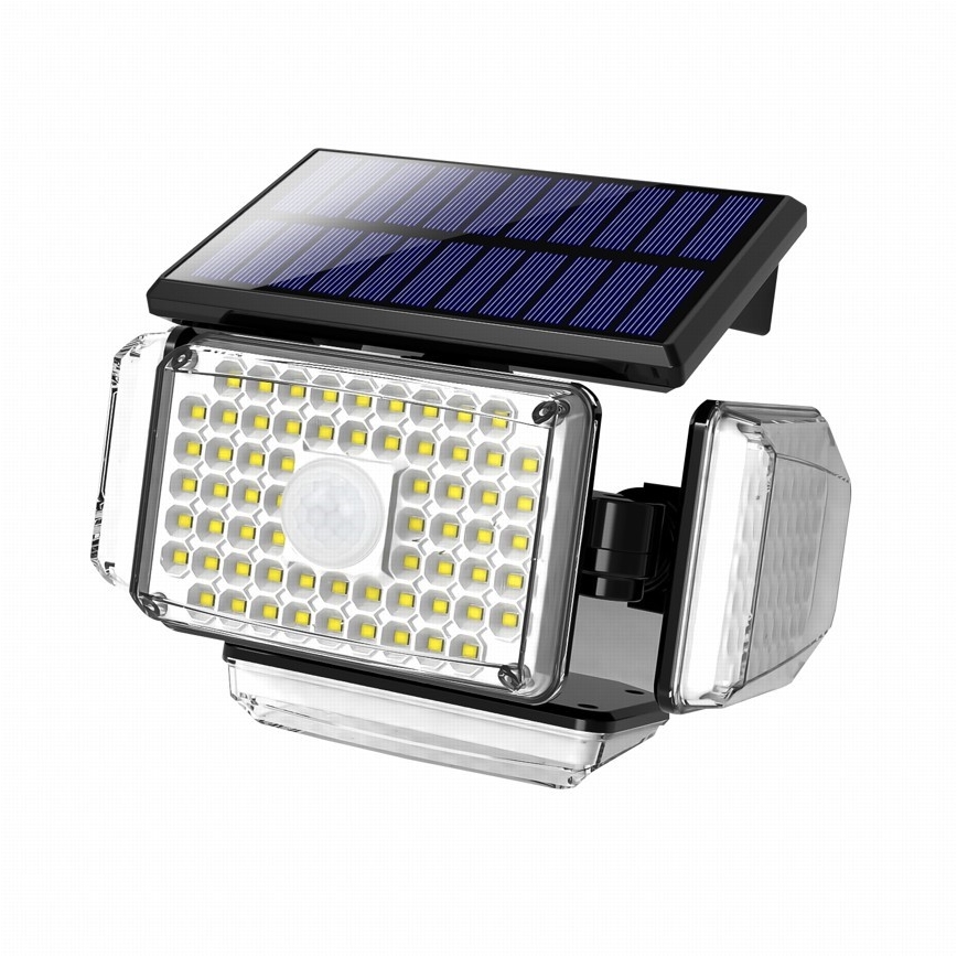 Brilagi - Solarna lampa ścienna LED z czujnikiem WALLIE LED/5W/5,5V IP65