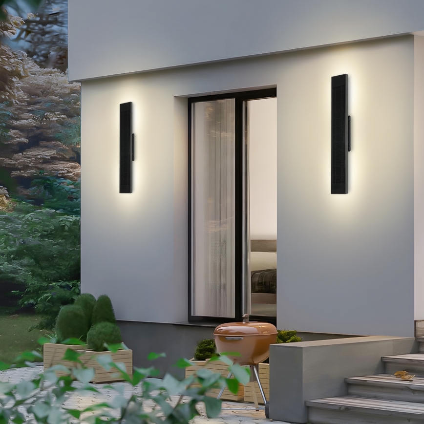 Brilagi - Solarny ściemnialny kinkiet LED SUN LED/4W/230V 60 cm 4000 mAh IP44