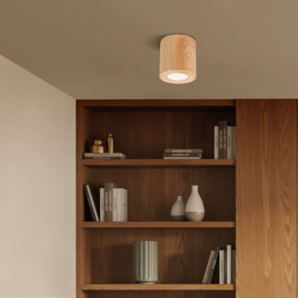 Brilagi - Spot łazienkowy MIA 1xGU10/30W/230V 84x80 matowy dekor dębu IP44