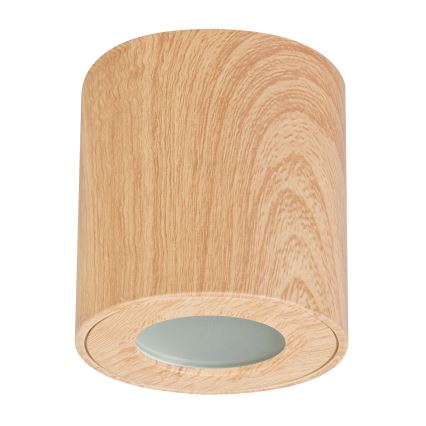 Brilagi - Spot łazienkowy MIA 1xGU10/30W/230V 84x80 matowy dekor dębu IP44