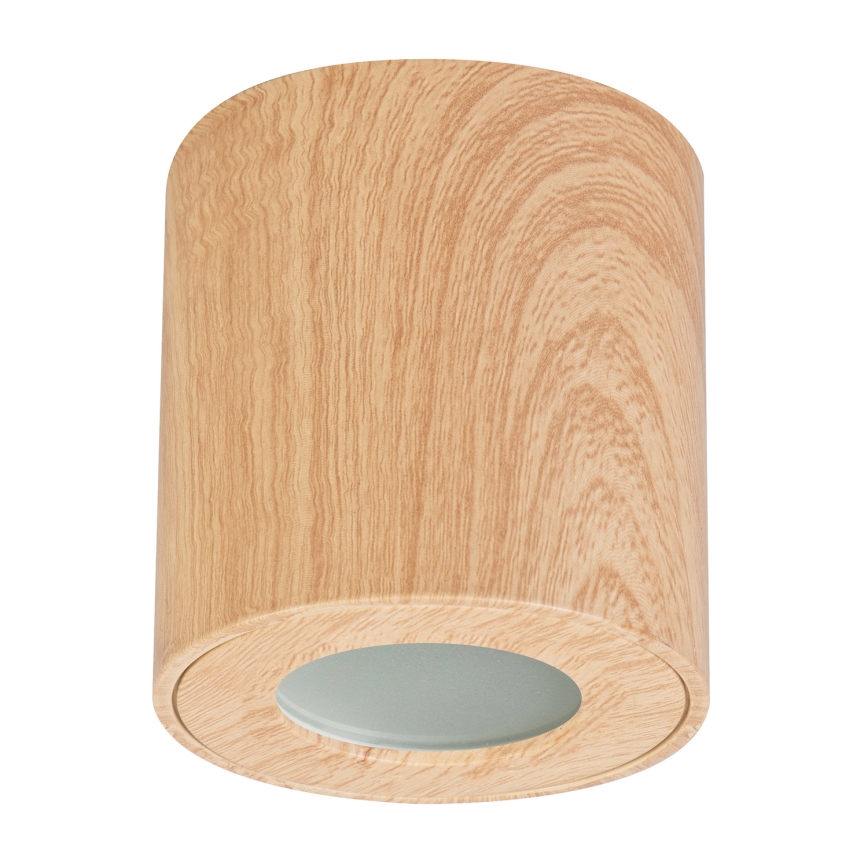 Brilagi - Spot łazienkowy MIA 1xGU10/30W/230V 84x80 matowy dekor dębu IP44