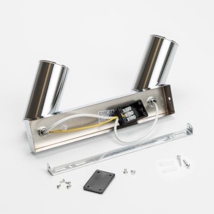 Brilagi - Spot łazienkowy SELE 2xGU10/30W/230V IP44 chrom błyszczący