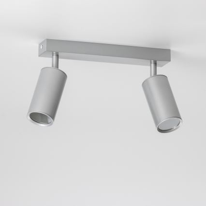 Brilagi - Spot łazienkowy SELE 2xGU10/30W/230V IP44 srebrny