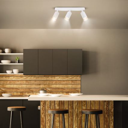 Brilagi - Spot łazienkowy SELE 3xGU10/30W/230V IP44 biały