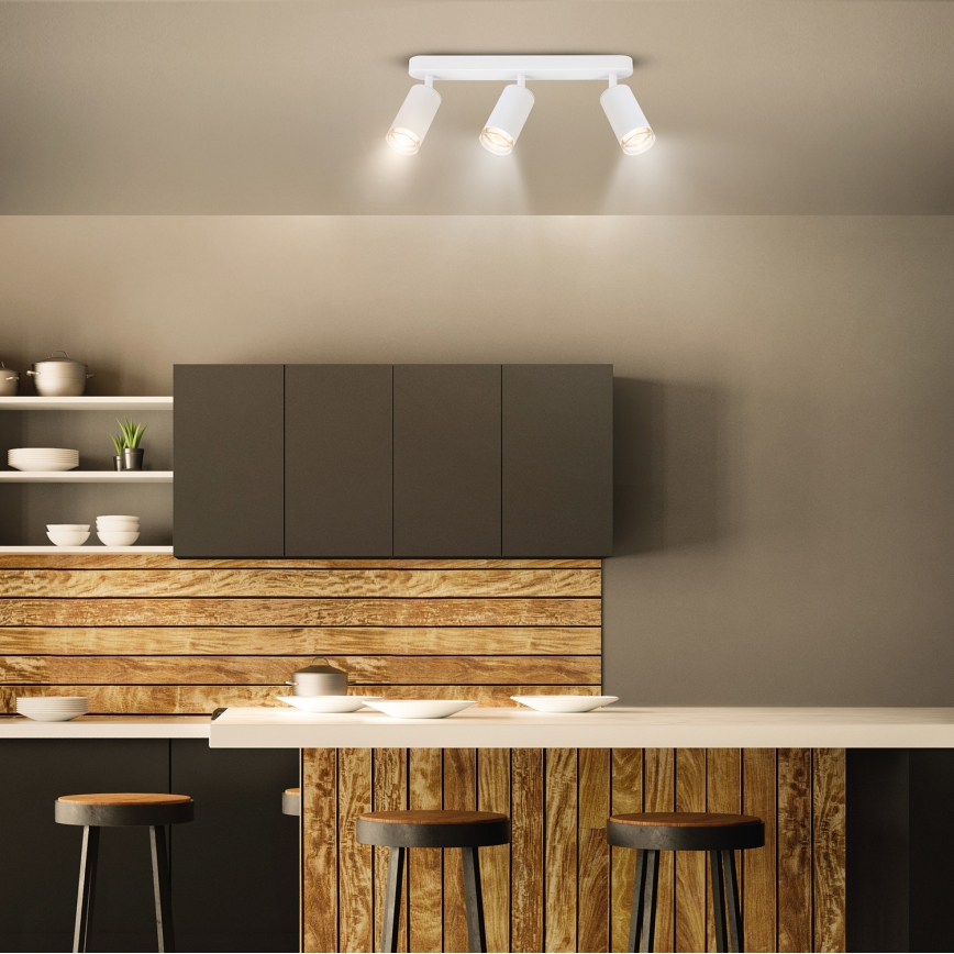 Brilagi - Spot łazienkowy SELE 3xGU10/30W/230V IP44 biały