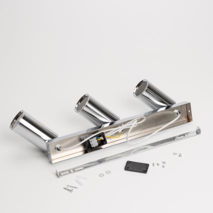 Brilagi - Spot łazienkowy SELE 3xGU10/30W/230V IP44 chrom błyszczący