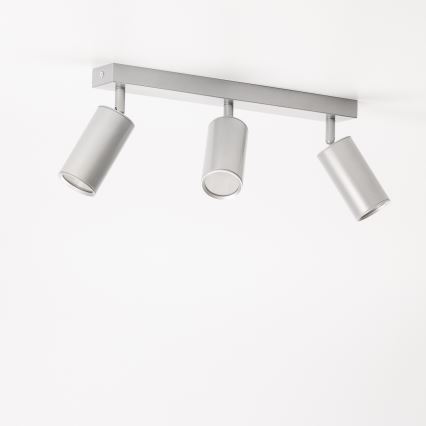 Brilagi - Spot łazienkowy SELE 3xGU10/30W/230V IP44 srebrny