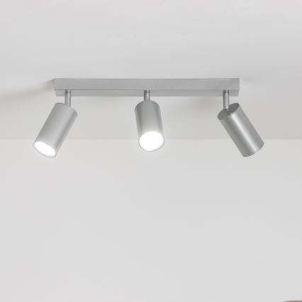 Brilagi - Spot łazienkowy SELE 3xGU10/30W/230V IP44 srebrny