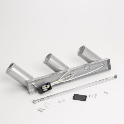 Brilagi - Spot łazienkowy SELE 3xGU10/30W/230V IP44 srebrny