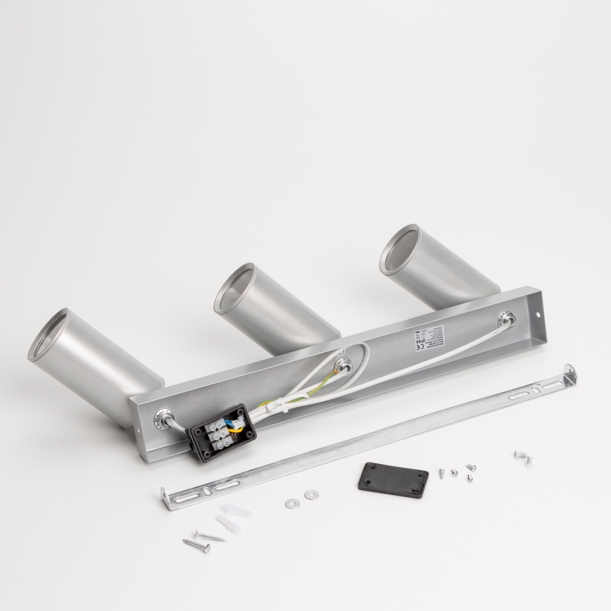 Brilagi - Spot łazienkowy SELE 3xGU10/30W/230V IP44 srebrny