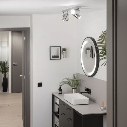 Brilagi - Spot łazienkowy SELE 4xGU10/30W/230V IP44 chrom błyszczący