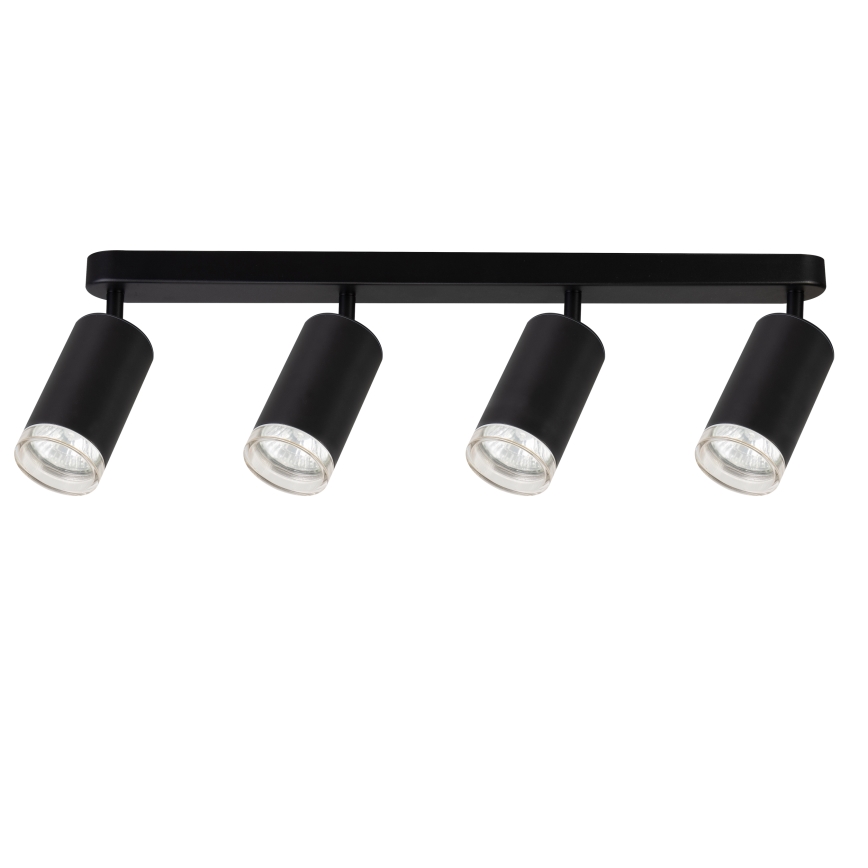 Brilagi - Spot łazienkowy SELE 4xGU10/30W/230V IP44 czarny