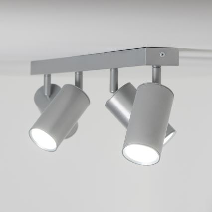 Brilagi - Spot łazienkowy SELE 4xGU10/30W/230V IP44 srebrny