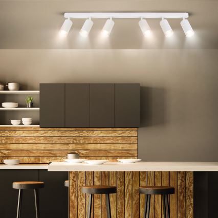 Brilagi - Spot łazienkowy SELE 6xGU10/30W/230V IP44 biały