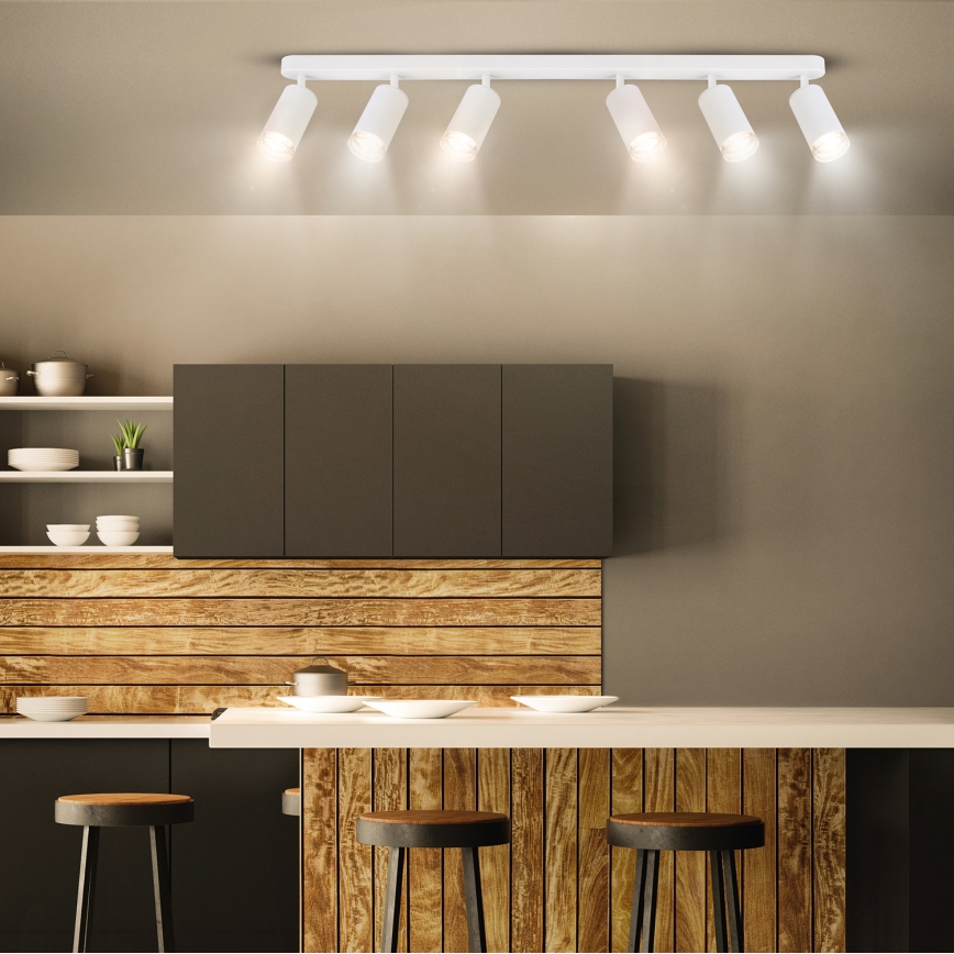Brilagi - Spot łazienkowy SELE 6xGU10/30W/230V IP44 biały