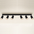 Brilagi - Spot łazienkowy SELE 6xGU10/30W/230V IP44 czarny