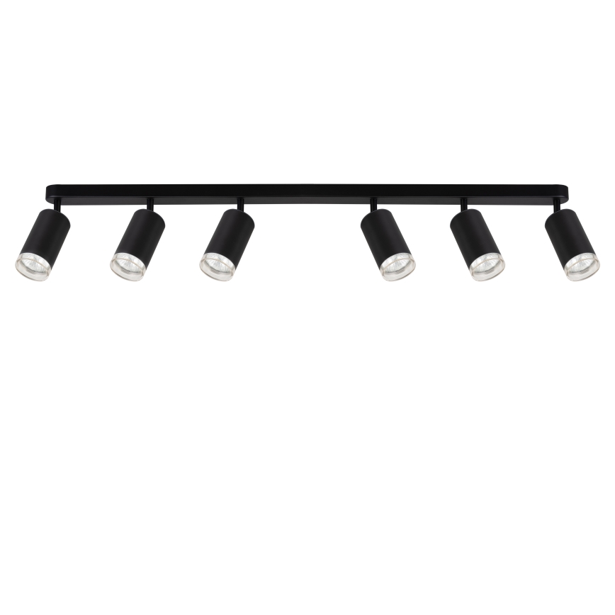 Brilagi - Spot łazienkowy SELE 6xGU10/30W/230V IP44 czarny